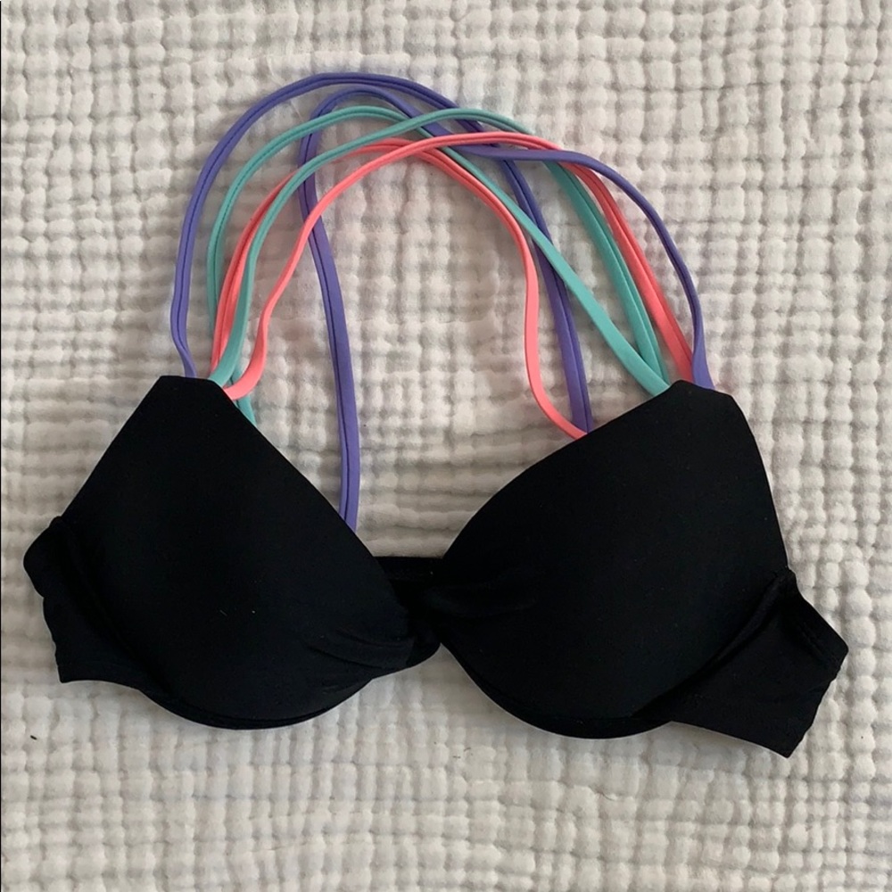 Black Swim Top Small